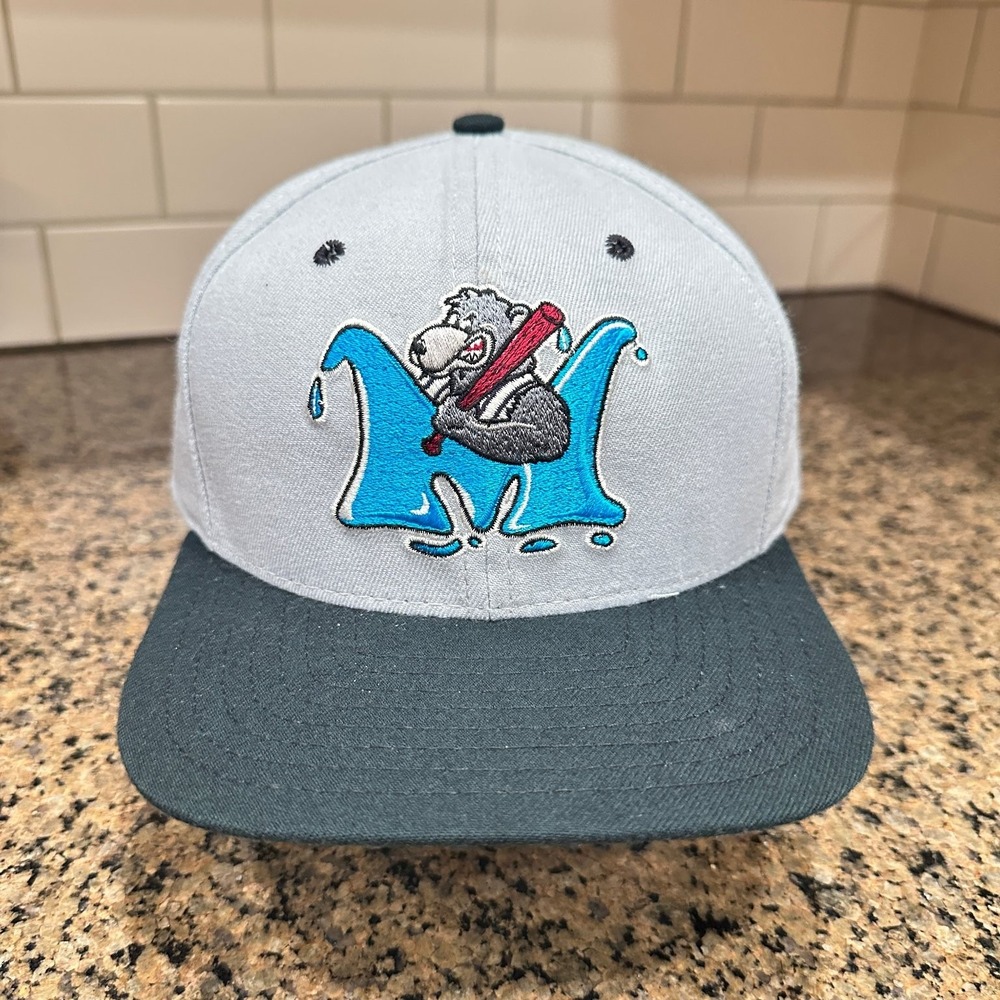 Vintage 90’s Mobile Bay Bears New Era Pro Model SnapBack Hat Cap Deadstock